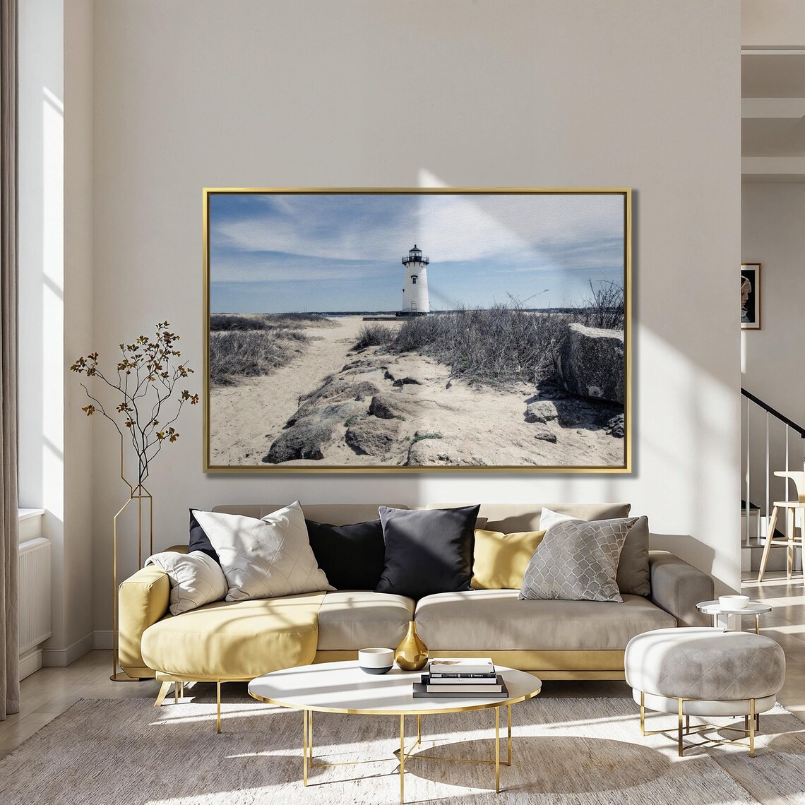 Edgartown Lighthouse, Martha's Vineyard Travel Poster - Image 2