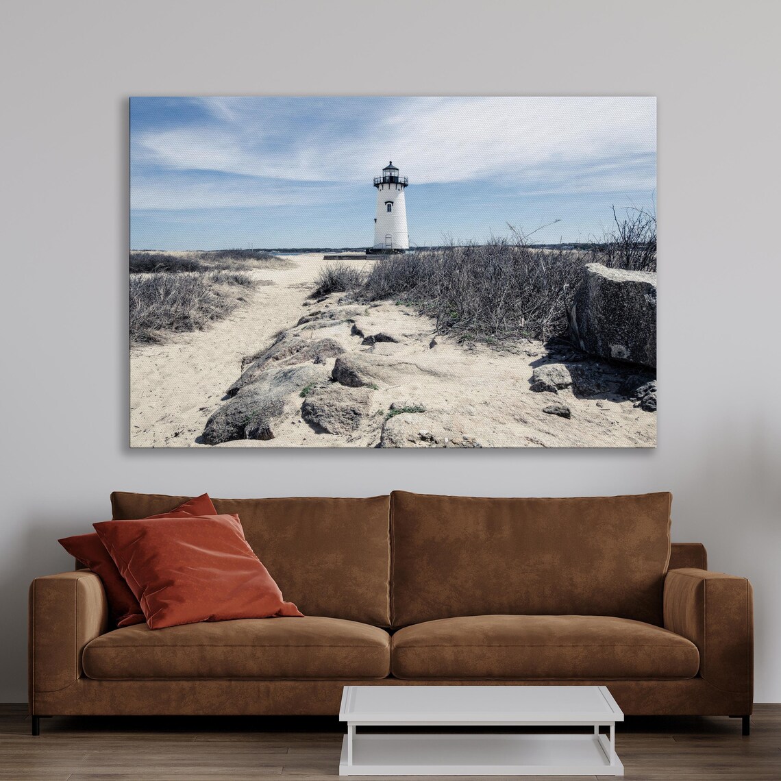 Edgartown Lighthouse, Martha's Vineyard Travel Poster - Image 3