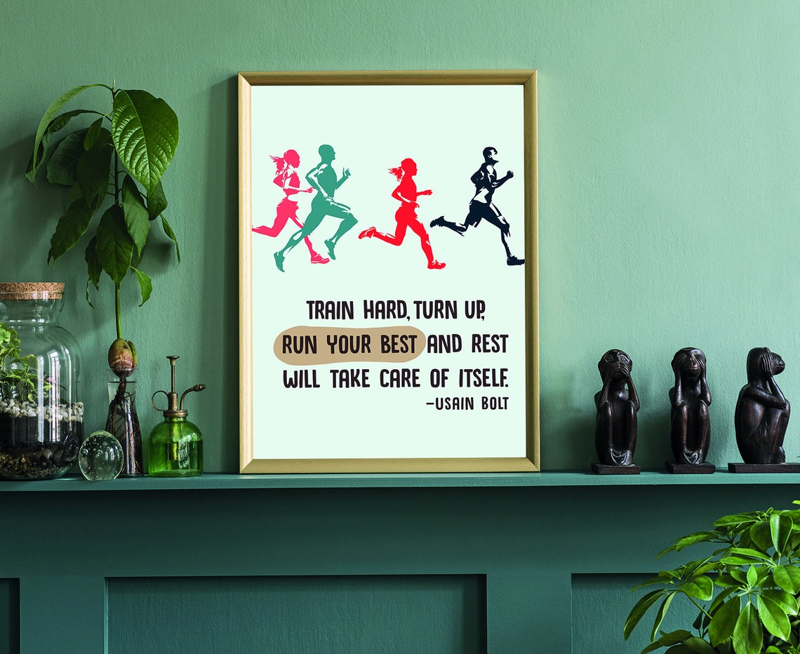 Gym Wall Art Gym Poster Gym Quote Workout Quote Poster Home Gym Poster Inspired Poster Fitness Decoration Poster Motivational Quote - Image 4