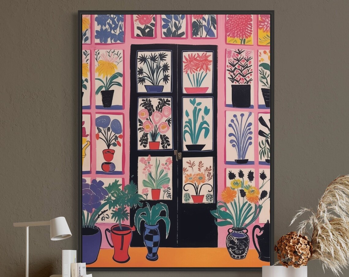 Flower Shop Print, Botanical Floral Decor Poster - Image 5
