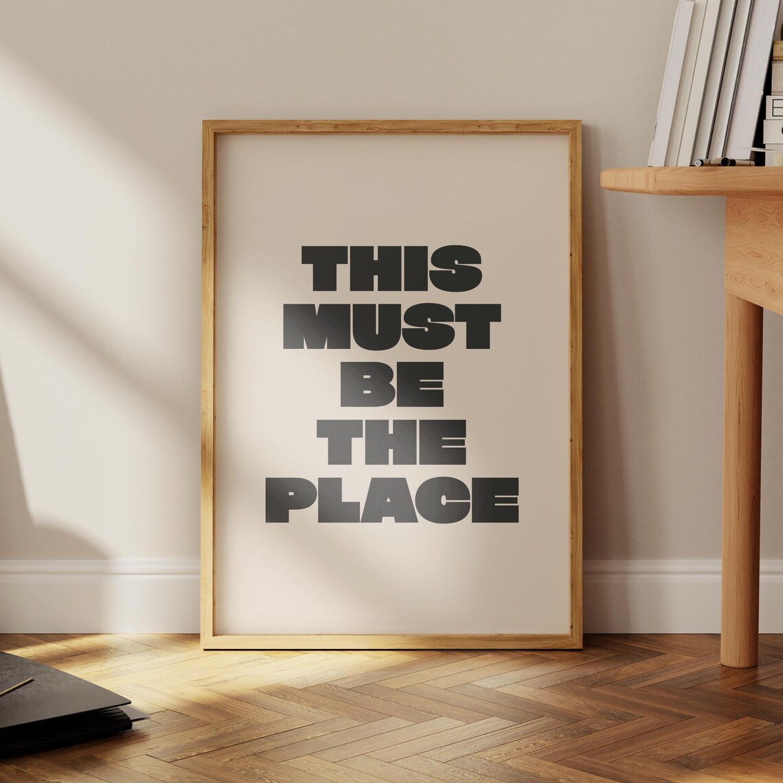 This Must Be The Place, Welcome Sign Art Print - Image 4