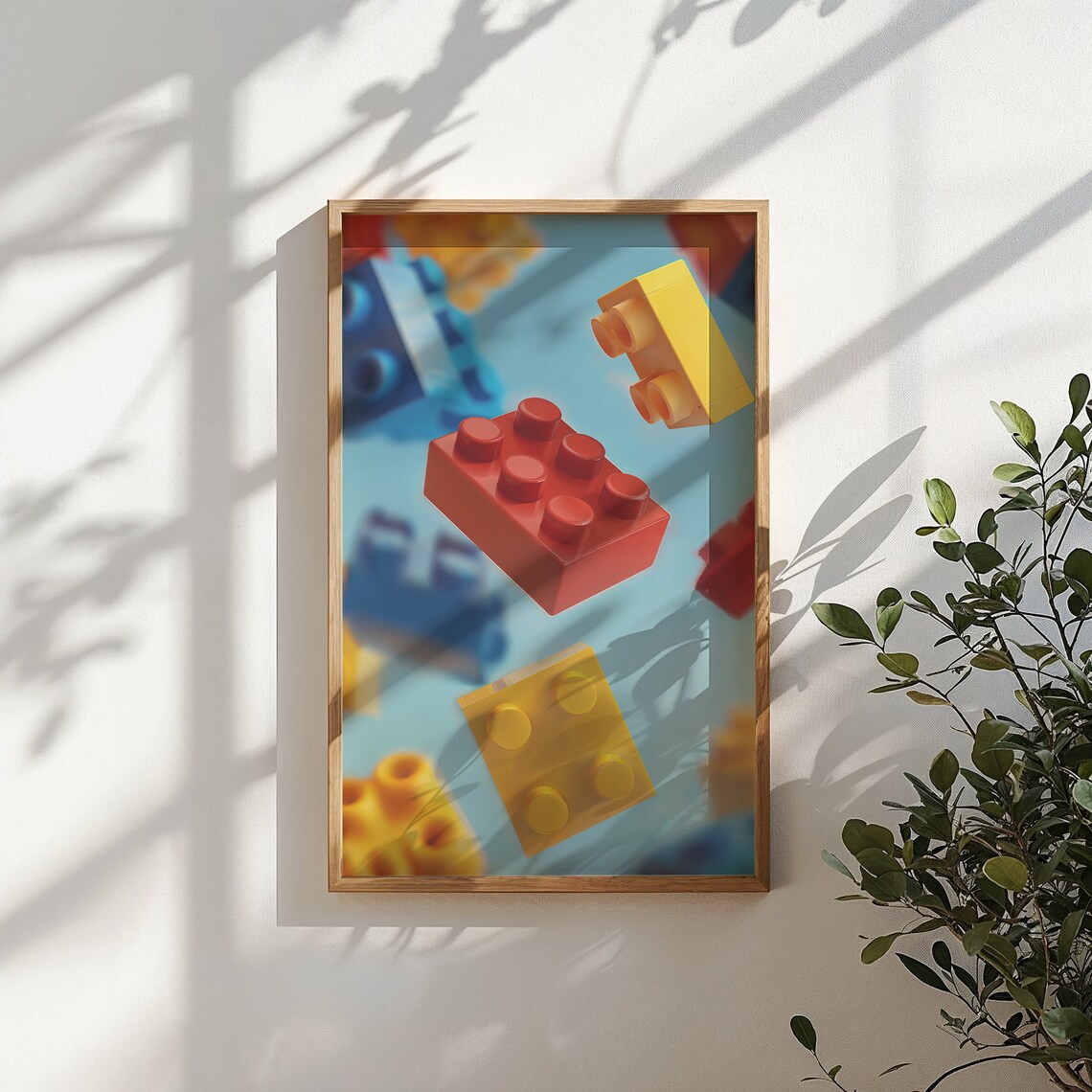 Playful Building Blocks Nursery Art Print, Kids Decor - Image 5