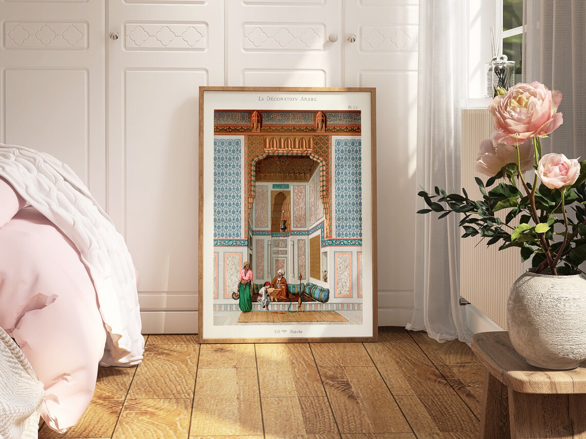 Abstract Arabic Print, Islamic Decor Wall Art - Image 2