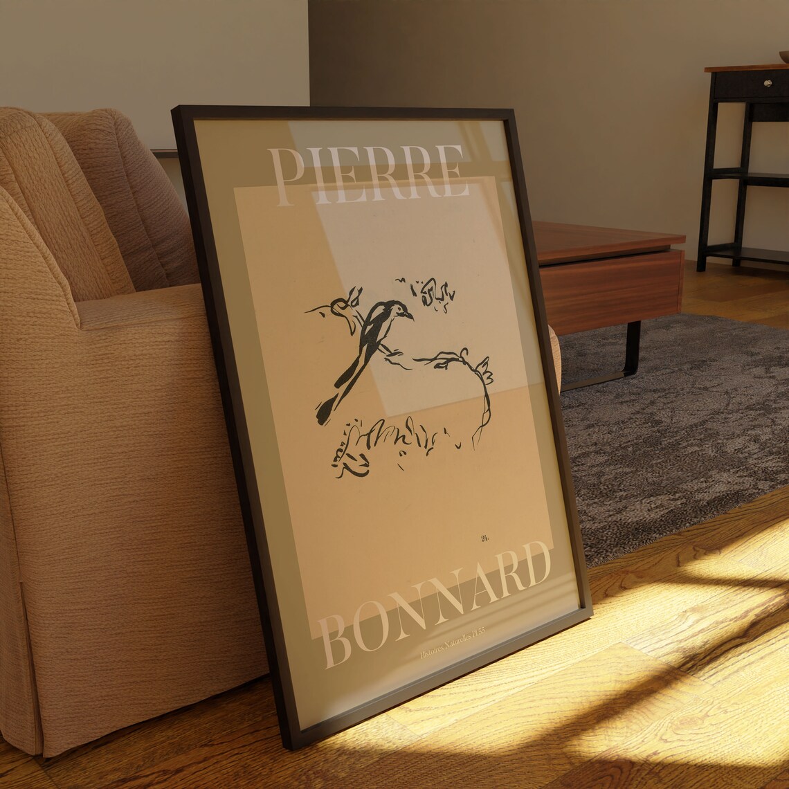 Pierre Bonnard Vintage Minimalist Art Print - Image 4