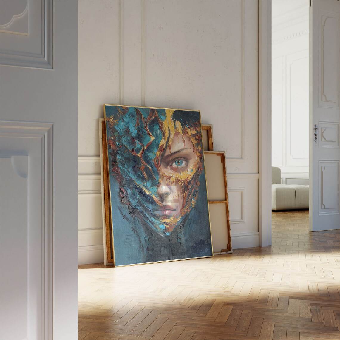 A Deeper Beauty, Modern Exhibition Poster - Image 3