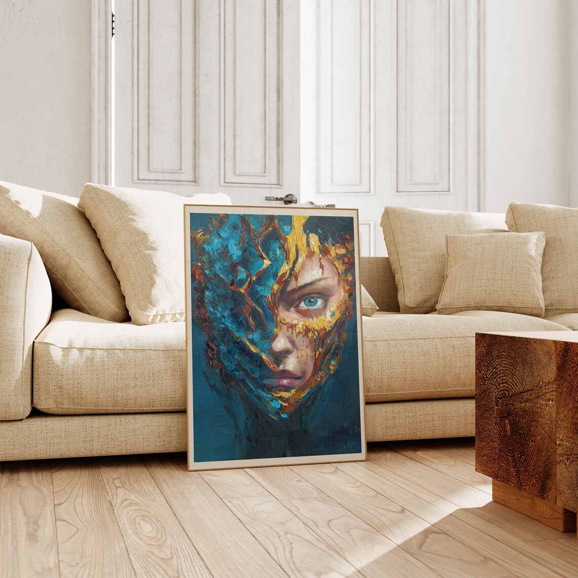 A Deeper Beauty, Modern Exhibition Poster - Image 4