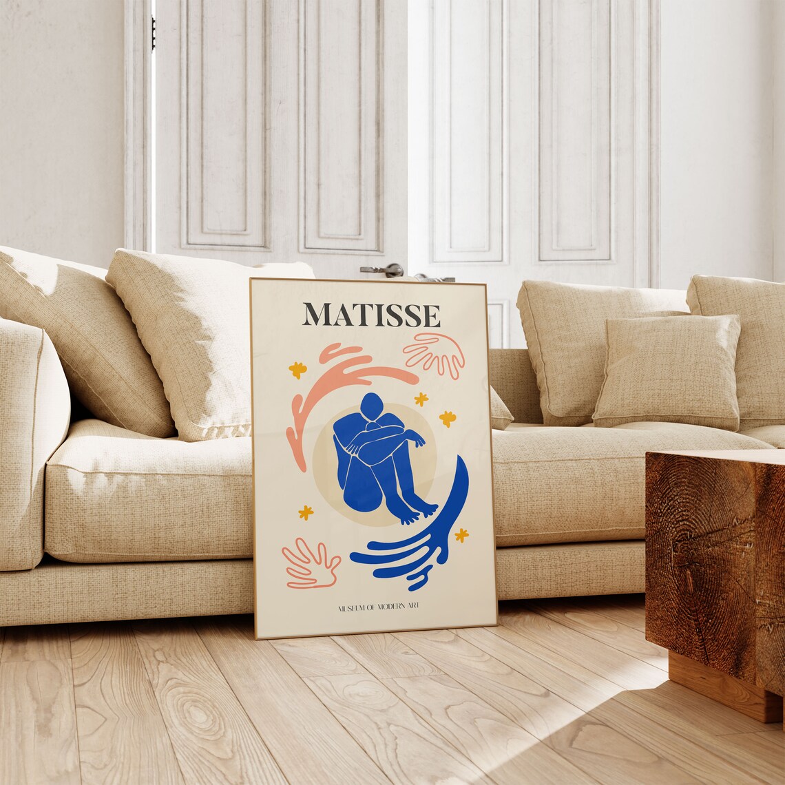 Henri Matisse Exhibition Poster, Boho Garden Scenery - Image 4