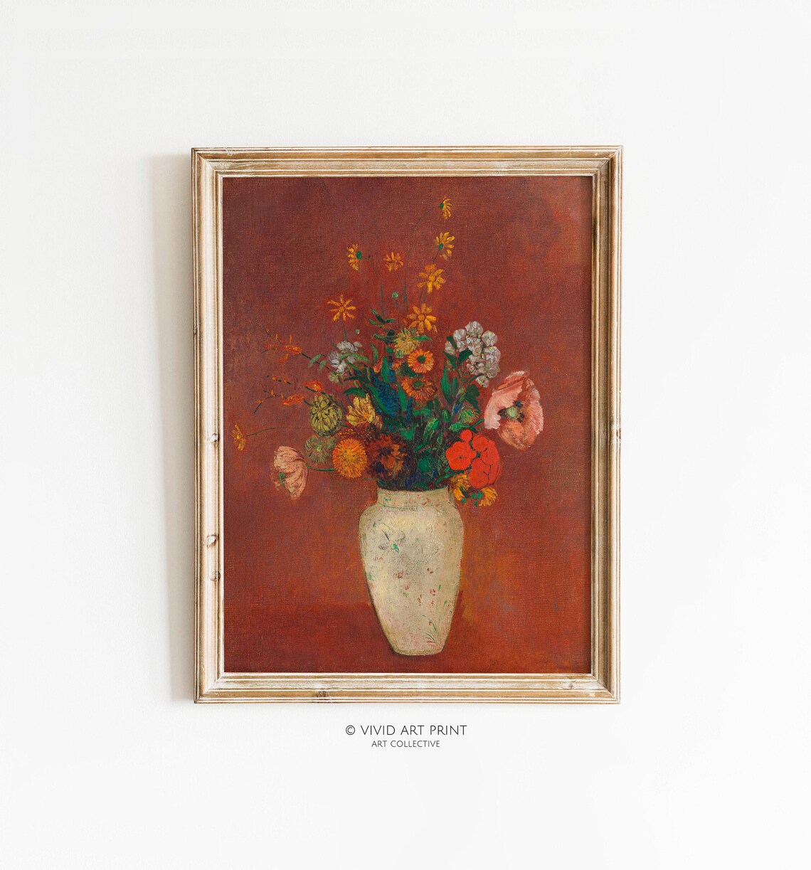 Vintage Still Life - Cottage Core Botanical Art Print
