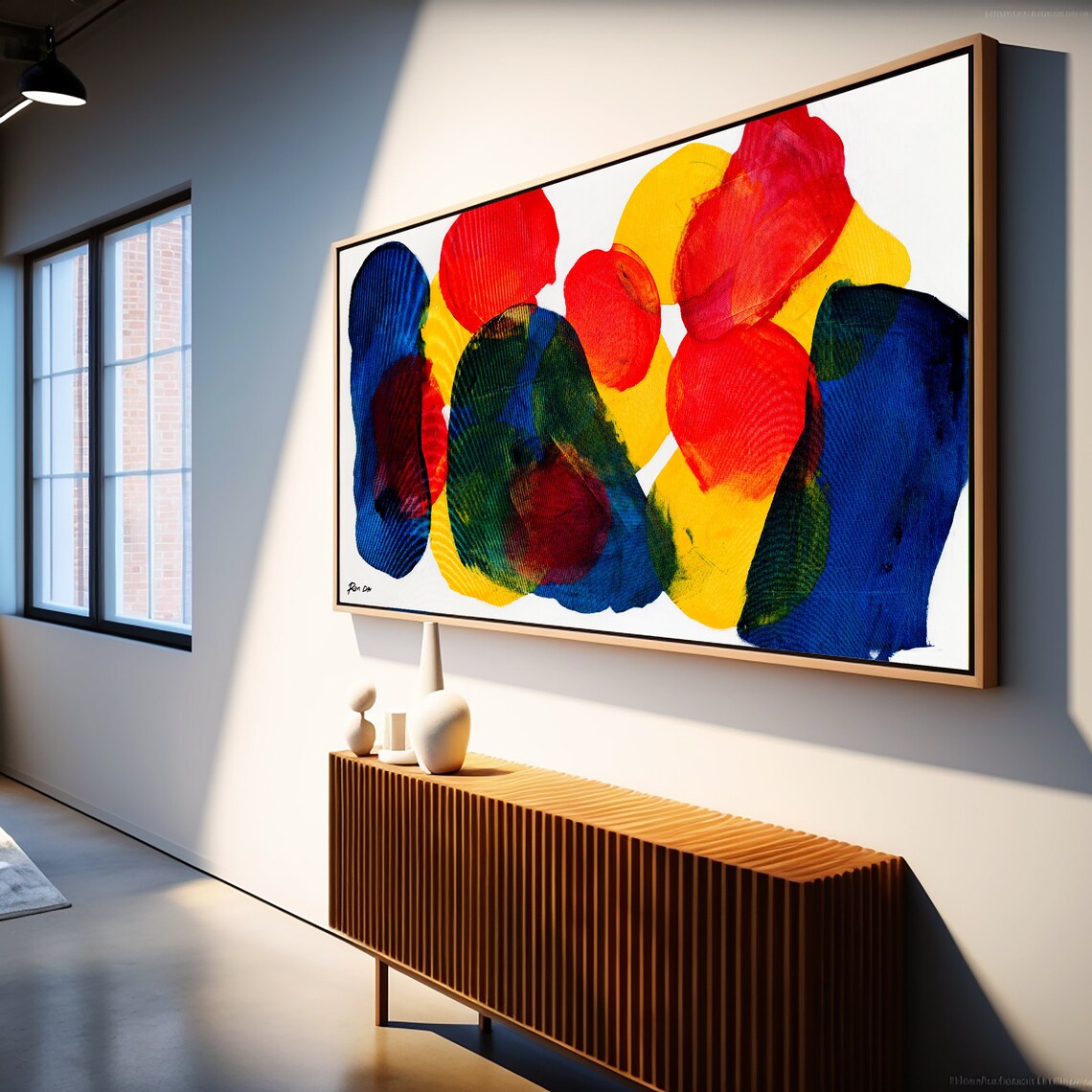 Abstract Art by Ron Deri, Modern Wall Art Print - Image 3