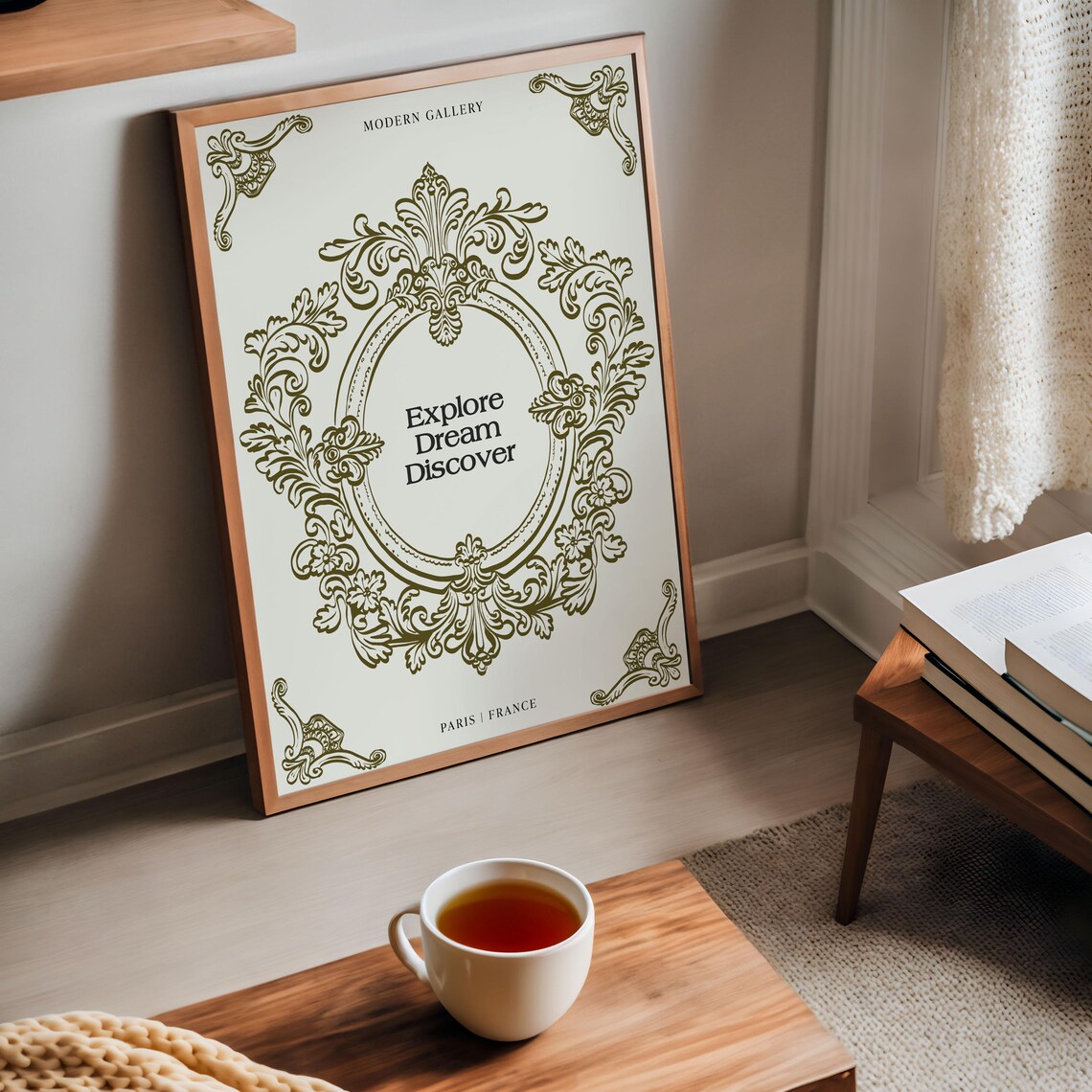 Retro Vintage Boho Poster, Modern Kitchen Art - Image 4