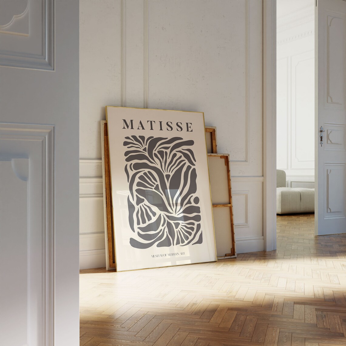 Henri Matisse Exhibition Poster, Boho Garden Scenery - Image 2