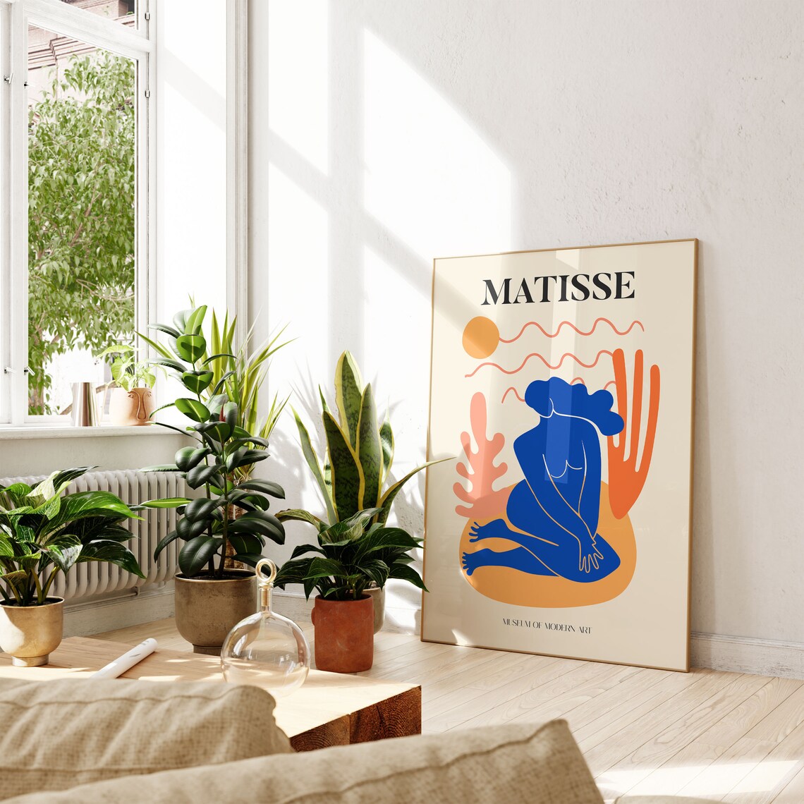 Henri Matisse Exhibition Poster, Boho Floral Garden - Image 4
