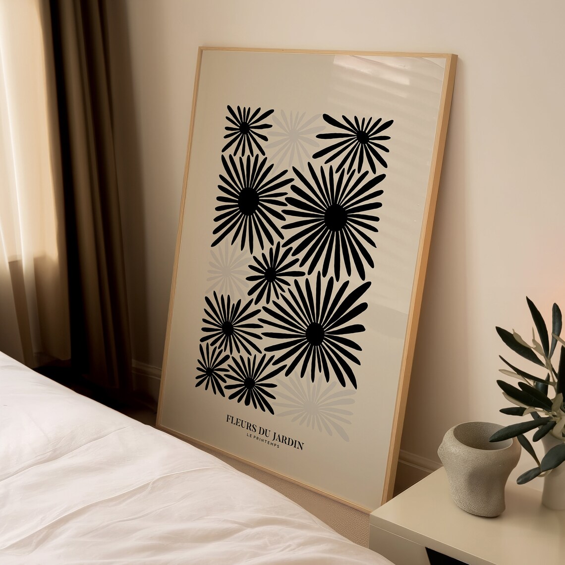Henri Matisse Flower Style Exhibition Poster - Image 3