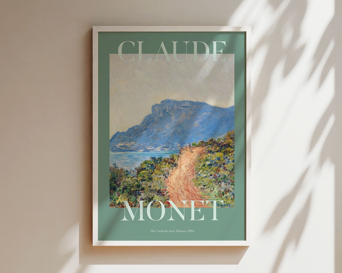 Claude Monet Landscape, Modern Impressionism Art Print - Image 4