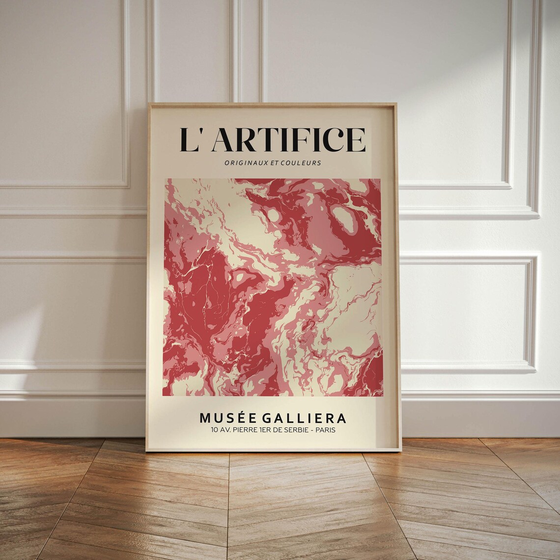 Abstract Wall Art, Minimalist Exhibition Gallery Objects - Image 3