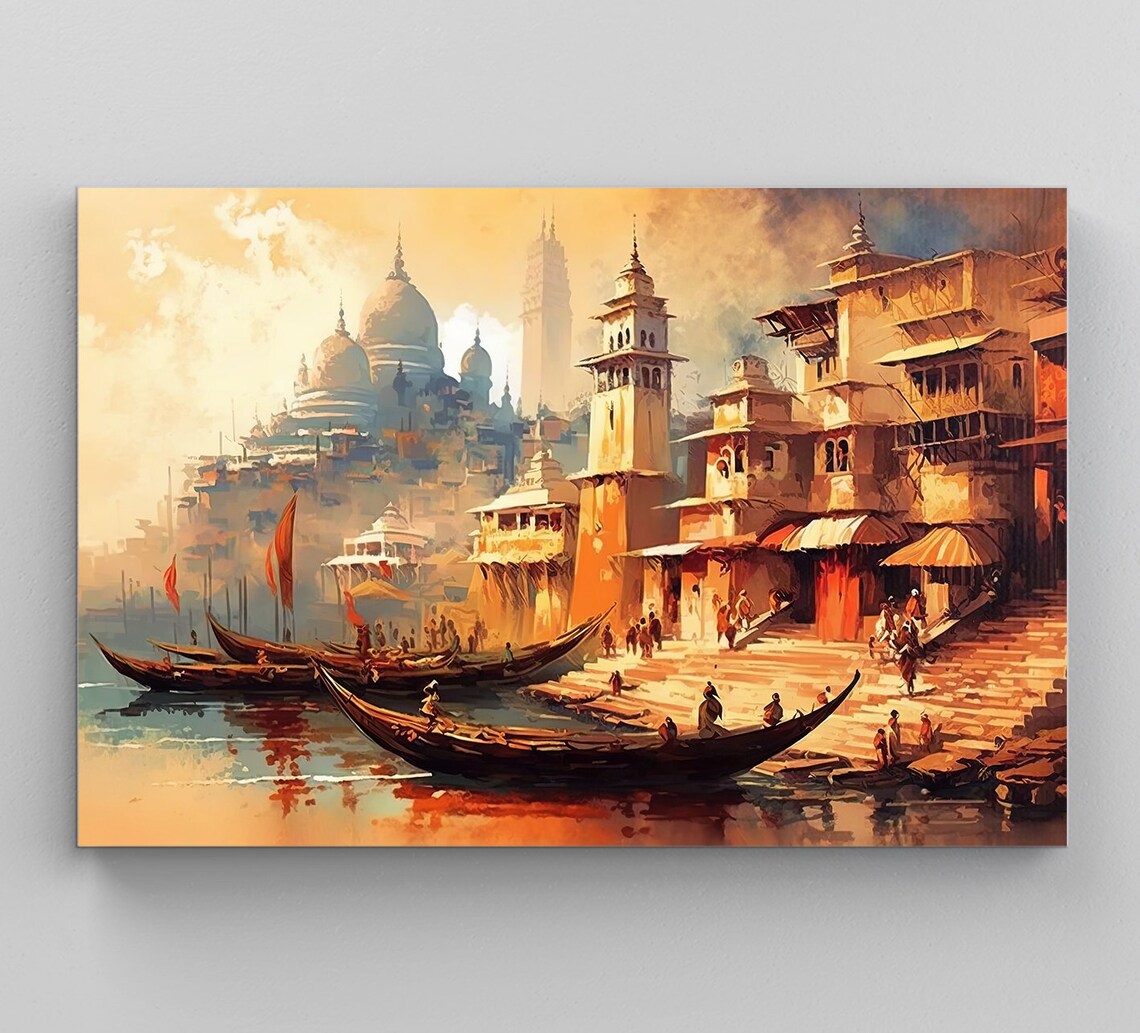 Indian Folk Art, South Asian Modern Art Print