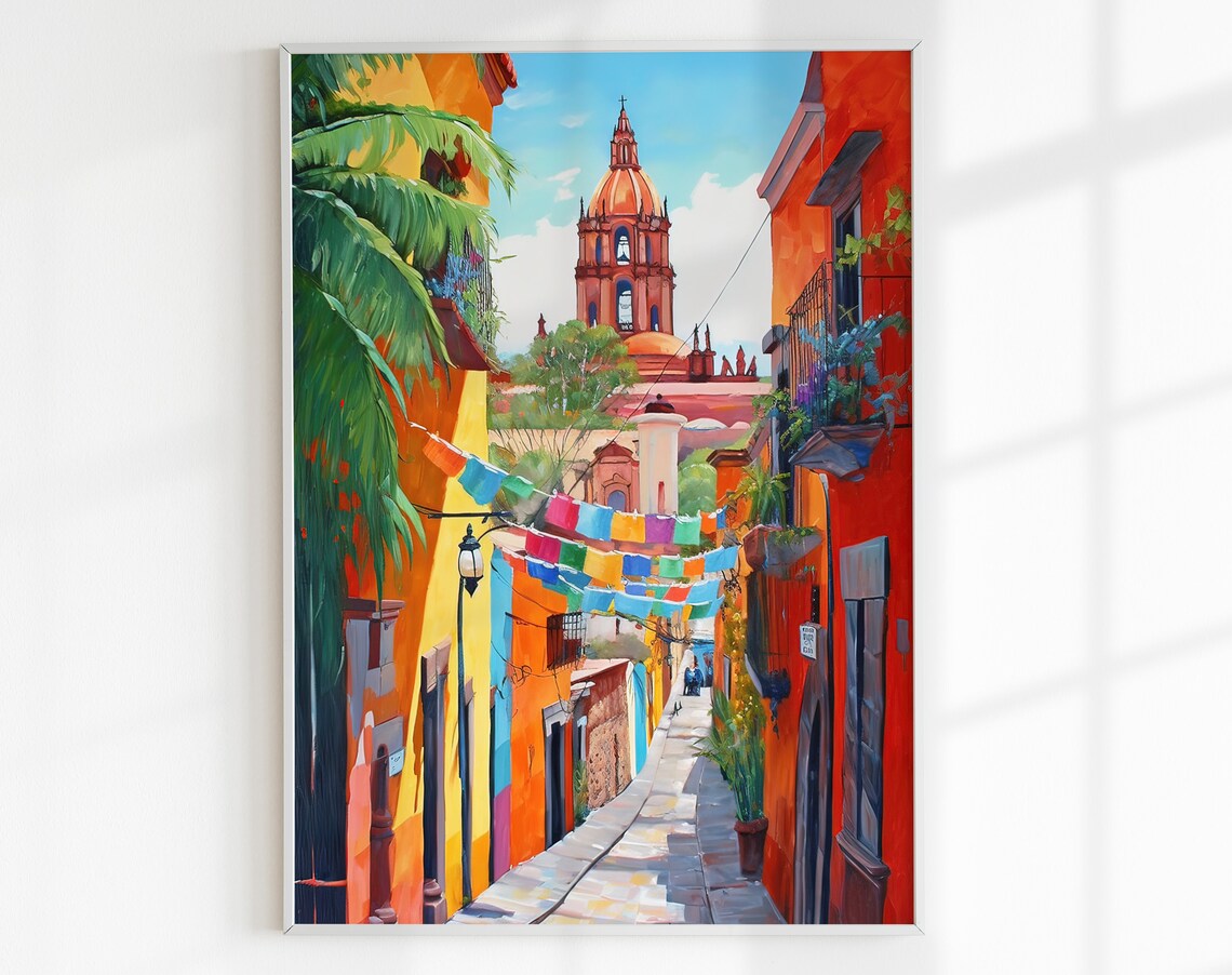 Mexican Art Mexicano Poster, Mexico City Decor - Image 4
