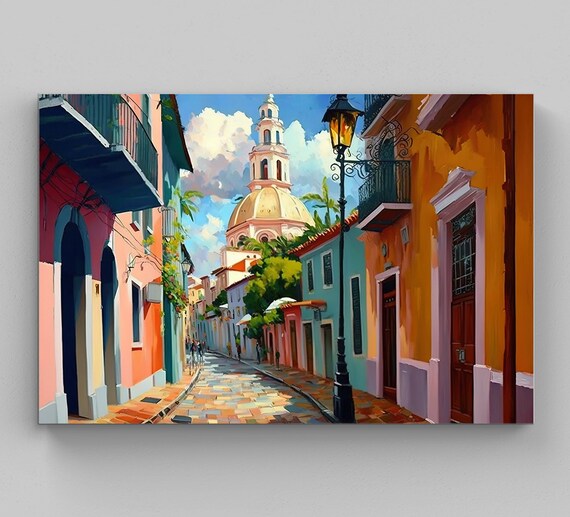 Old San Juan, Puerto Rico Art Print