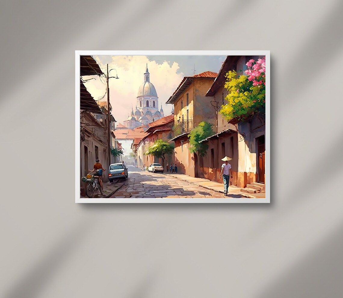 San Miguel, El Salvador Travel Poster, Wall Decor - Image 3