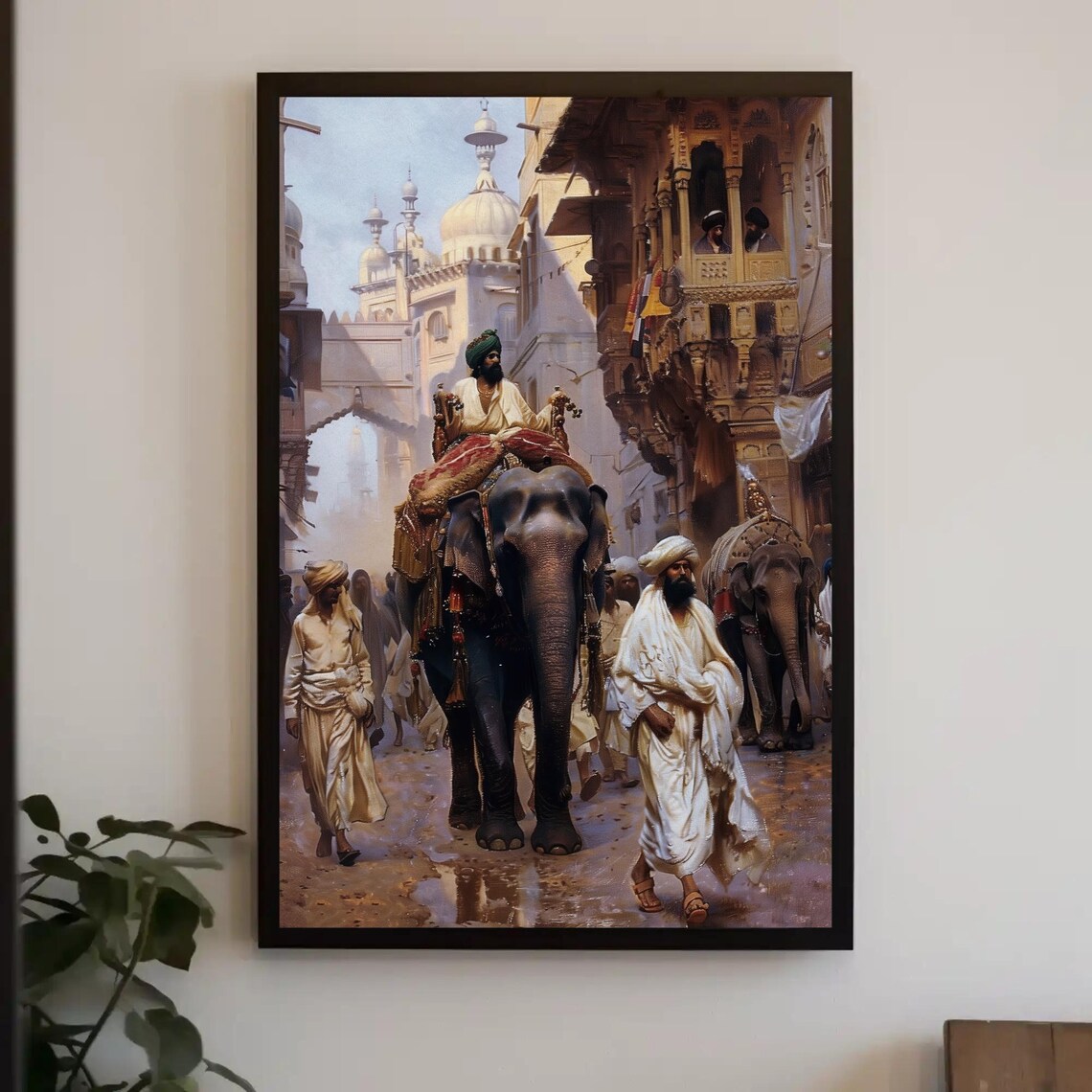 Arabian Street Art Print, Middle Eastern Decor
