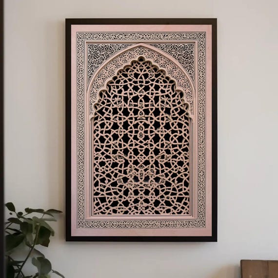 Indian Architecture Print Jaali Window Wall Art Rajasthan Traditional Indian Window Design Indian Home Decor Ready To Hang