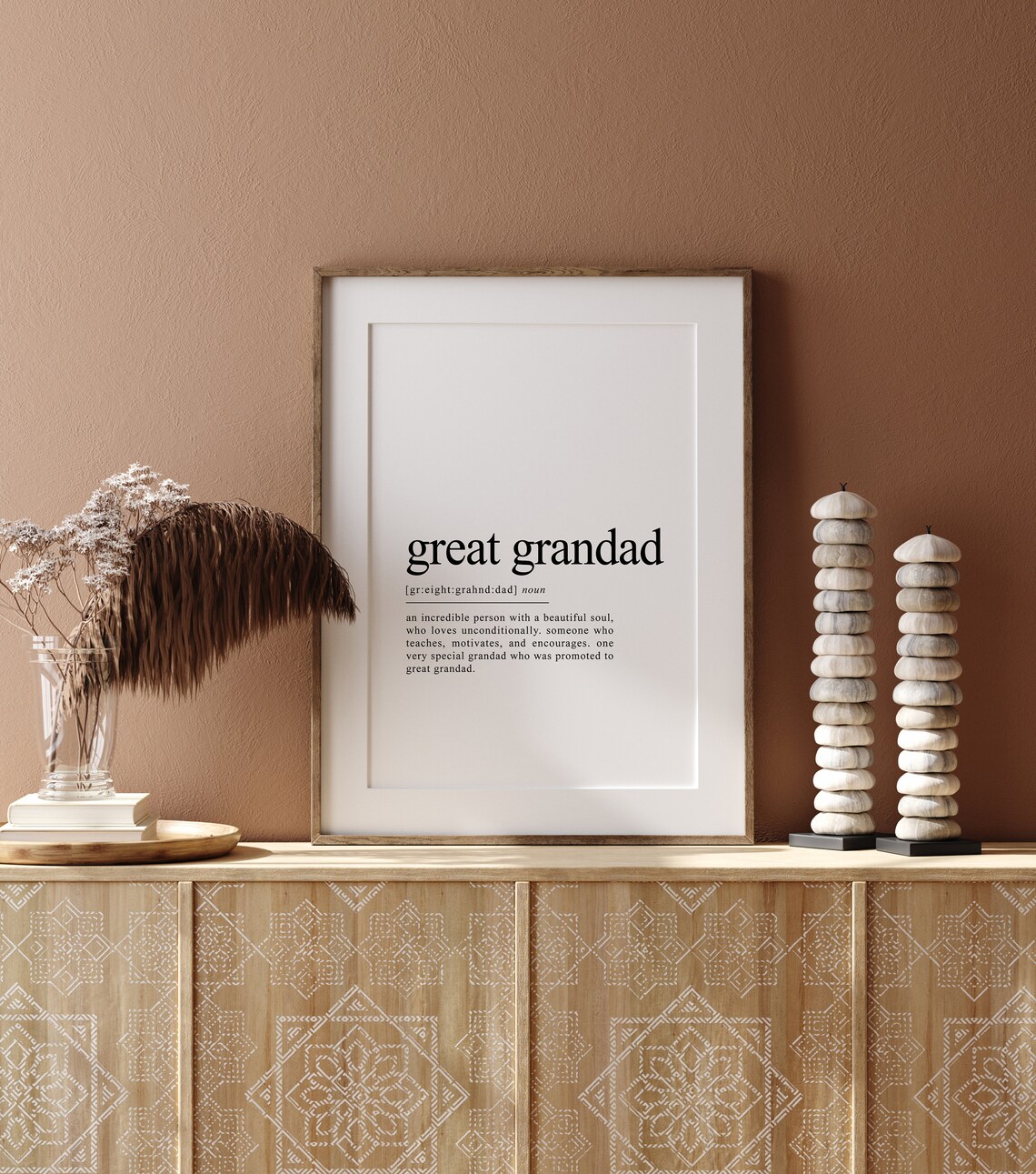 Great Grandad Definition Gifts For Great Grandad Poster - Image 2