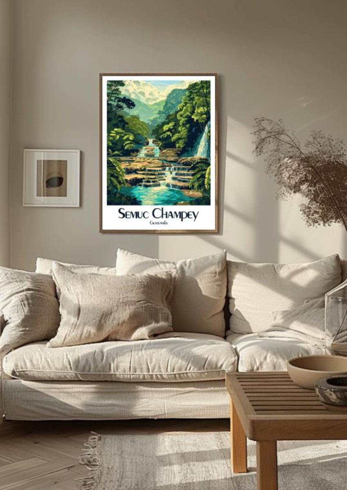 Semuc Champey Guatemala Terraced Turquoise Pools Jungle Poster - Image 3