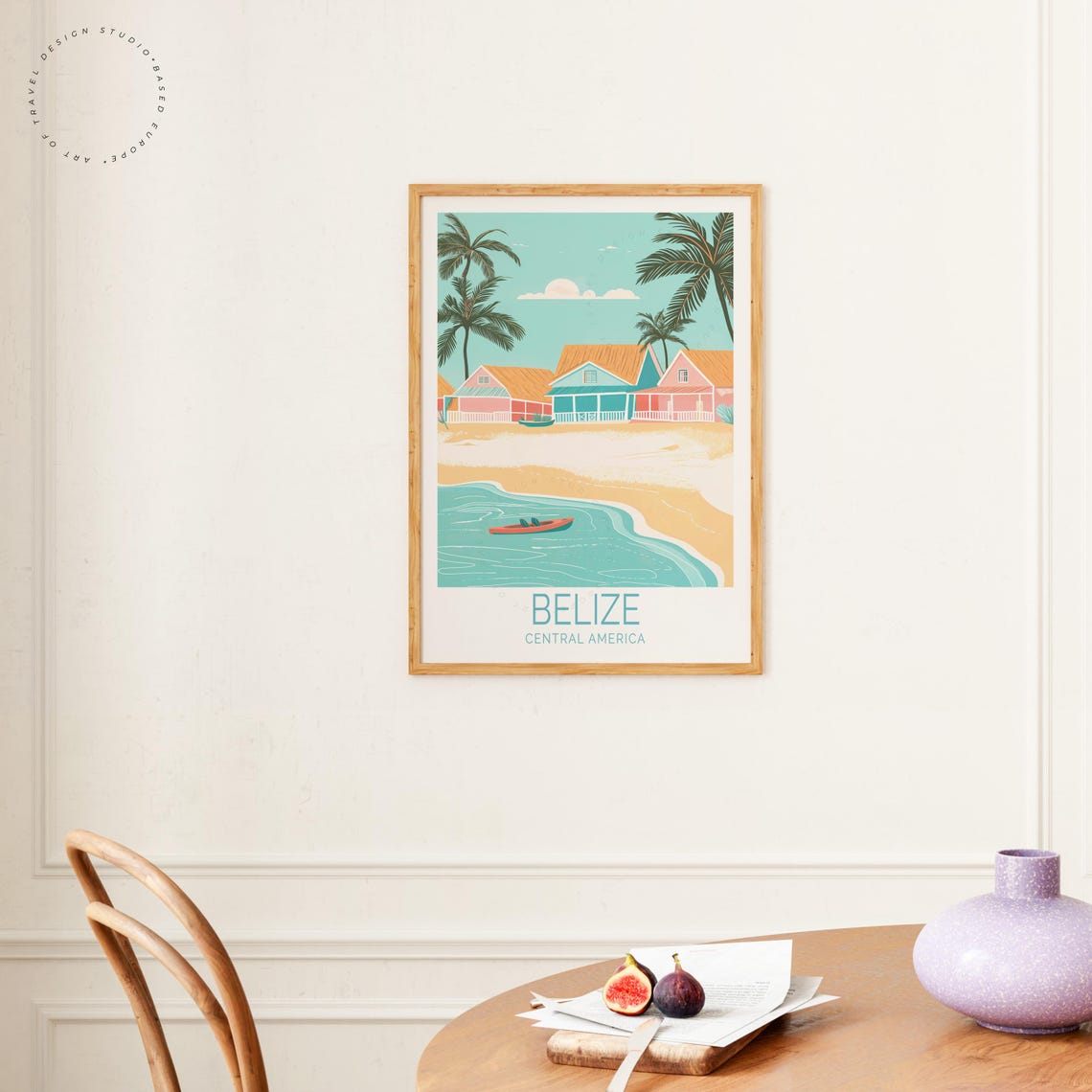 Belize Central America Travel Poster Wall Art Print Home Decor Birthday Gifts Custom - Image 4