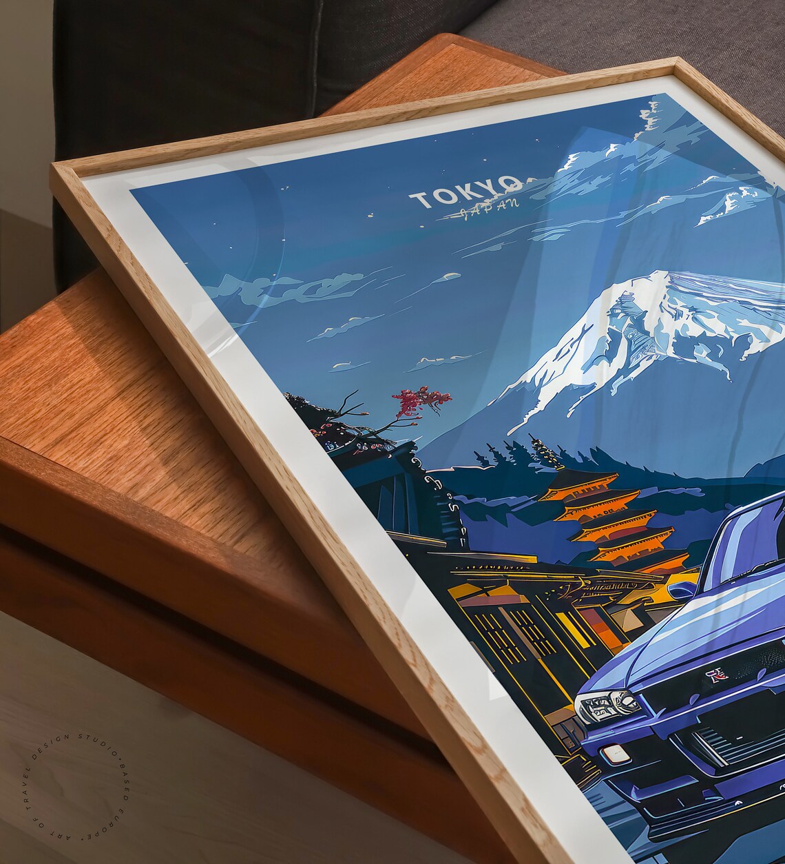 Tokyo Japan Travel Poster, Japan Wall Art - Image 3
