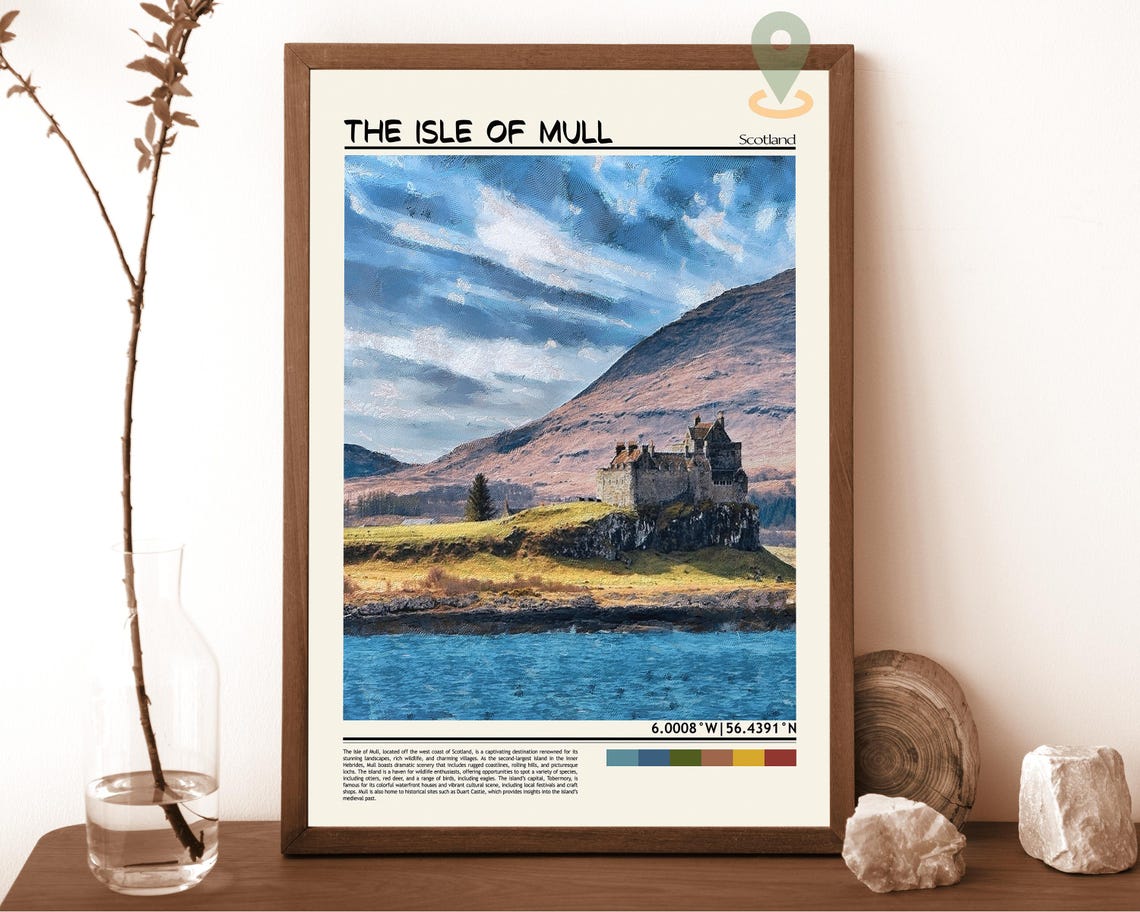 Isle Of Mull Print Isle Of Mull Wall Art Isle Of Mull Poster Isle Of Mull Photo Isle Of Mull Poster Print Isle Of Mull Uk