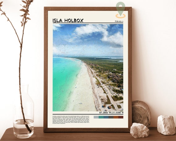 Isla Holbox Print Isla Holbox Wall Art Isla Holbox Poster Isla Holbox Photo Isla Holbox Poster Print Isla Holbox Wall Mexico