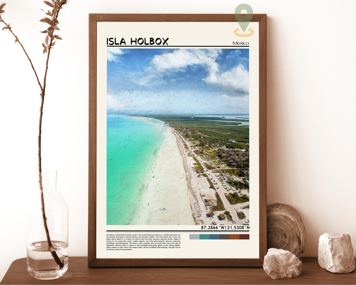 Isla Holbox Print Isla Holbox Wall Art Isla Holbox Poster Isla Holbox Photo Isla Holbox Poster Print Isla Holbox Wall Mexico