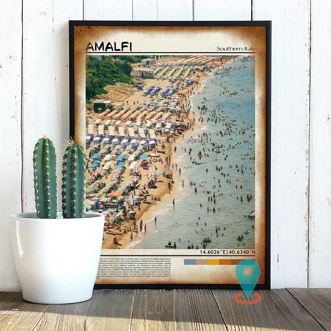 Amalfi Print Amalfi Wall Art Amalfi Poster Amalfi Photo Amalfi Poster Print Amalfi Wall Decor Italy Poster Print Amalfi Italy - Image 2