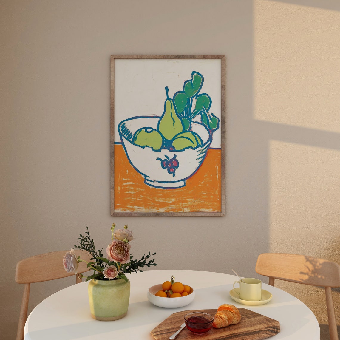 Farmhouse Kitchen Italian Botanical Art Print - Image 4