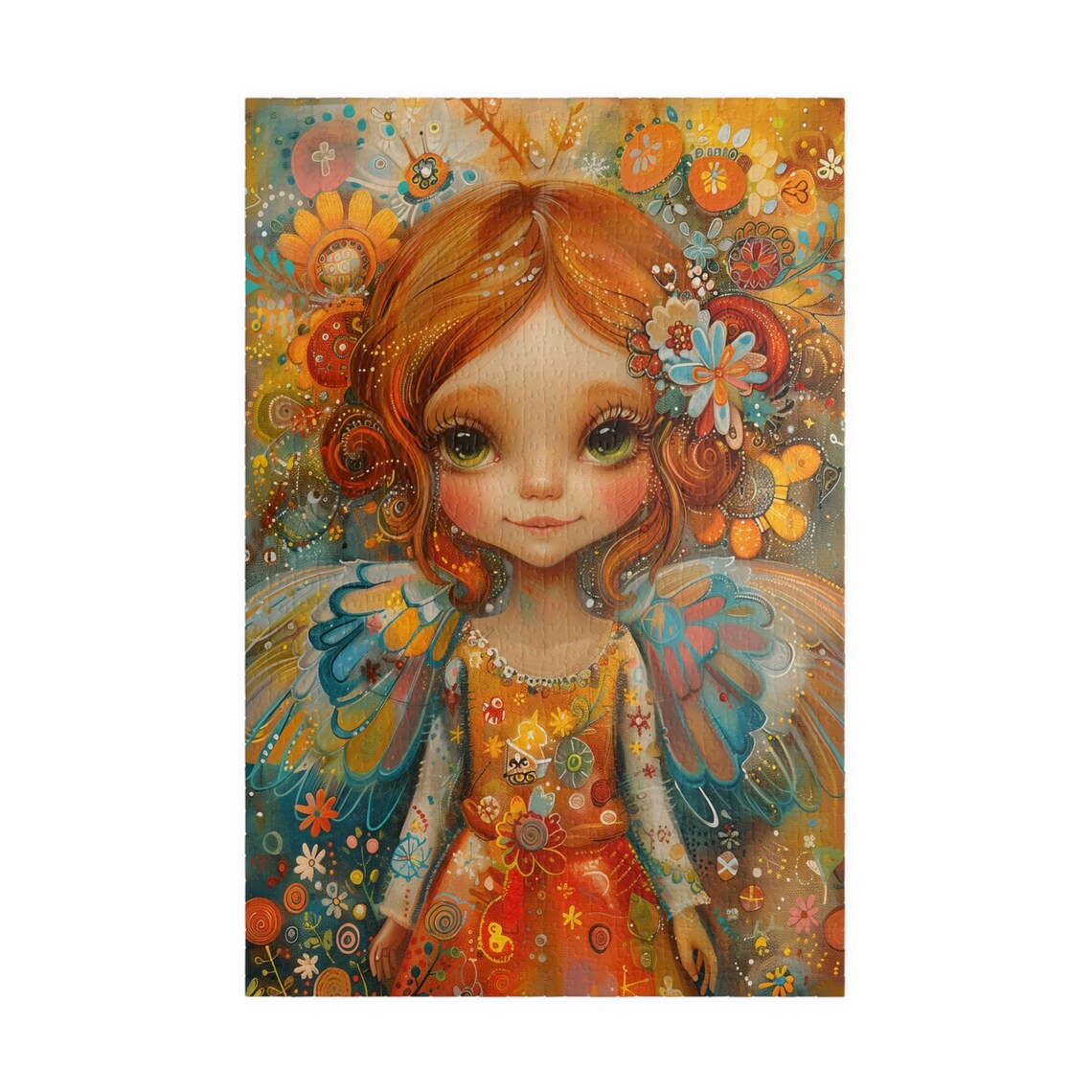 Sunshine Angel Iii Puzzle Fantasy Fairy Art Jigsaw Gift For Birthdays Hospital Paitents And Nursing Homes Fun Tech Free Family Activity - Image 3