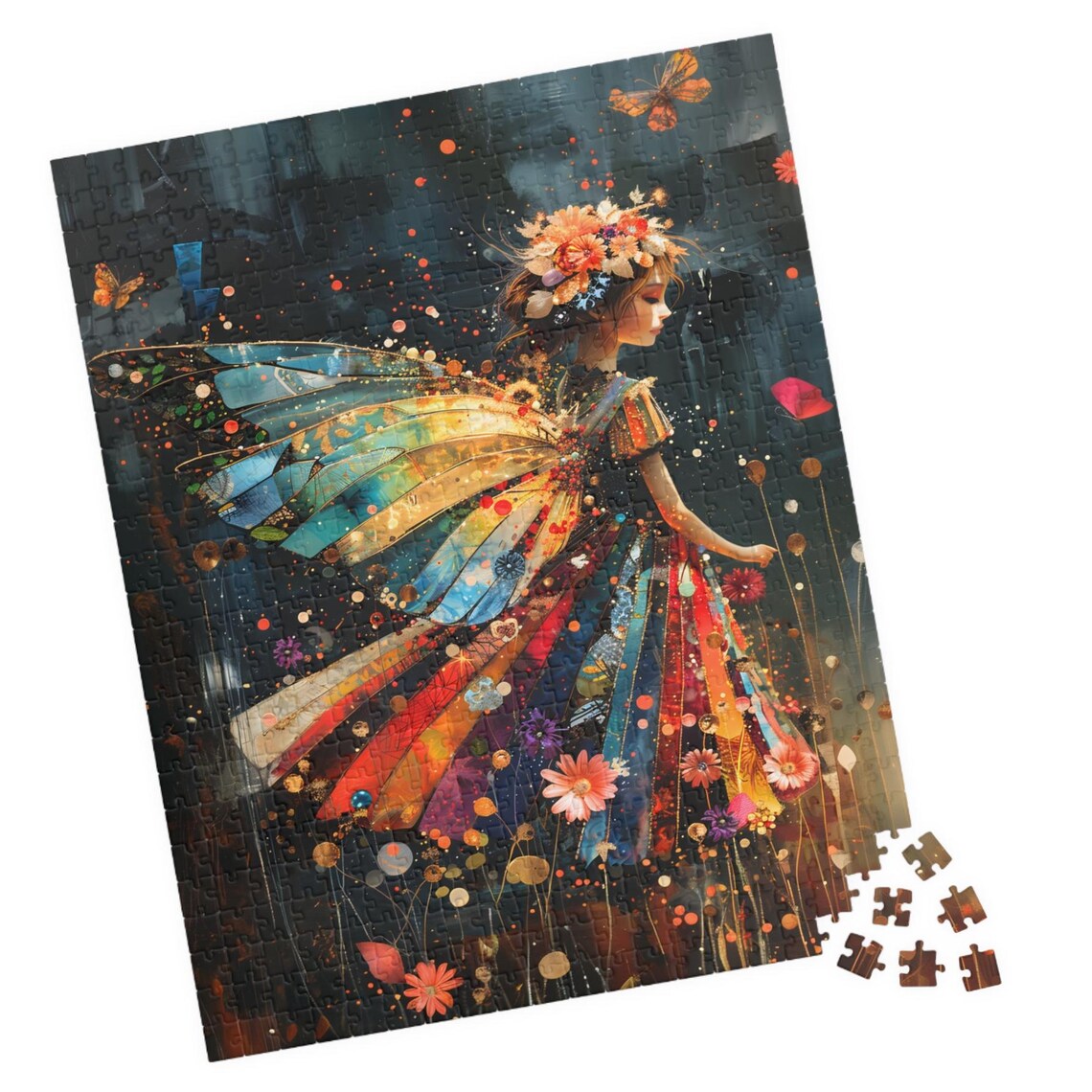 Whimsical Garden Fairy Fantasy Art Print