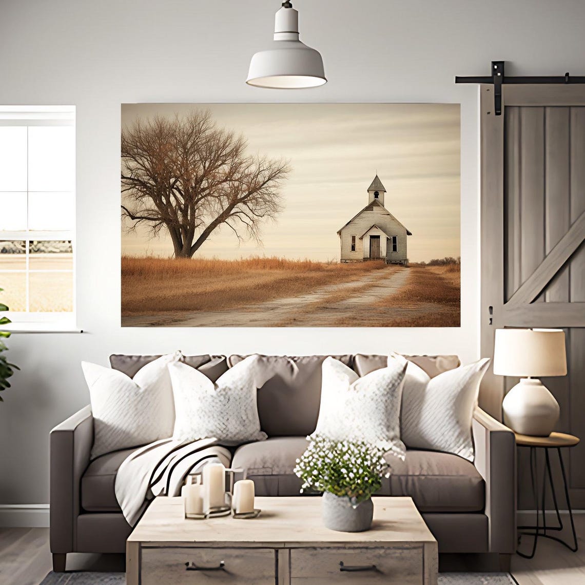 Rural Church Print A Serene Addition To Your Farmhouse Gallery Wall Small Rural Country Church House Farmhouse Prints Rural Country Church