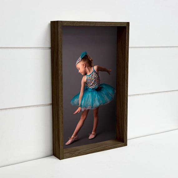 Dance Recital Gifts Custom Photo Wood Framed Wall Art Personalized Decor