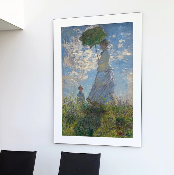 Monet Print Claude Monet Claude Monet Garden Monet Prints Monet Claude Claude Monet Prints Monet Art Woman With A Parasol