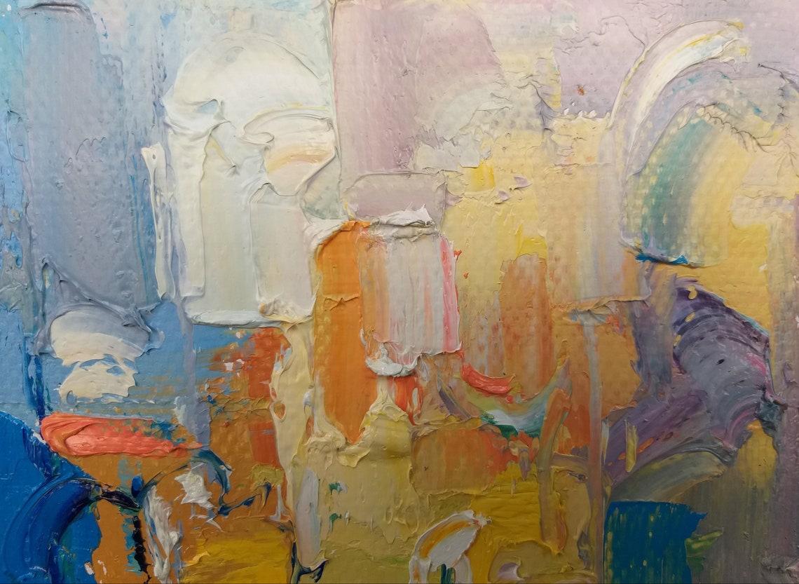 Abstract Oil Painting, Modern Art - Image 3