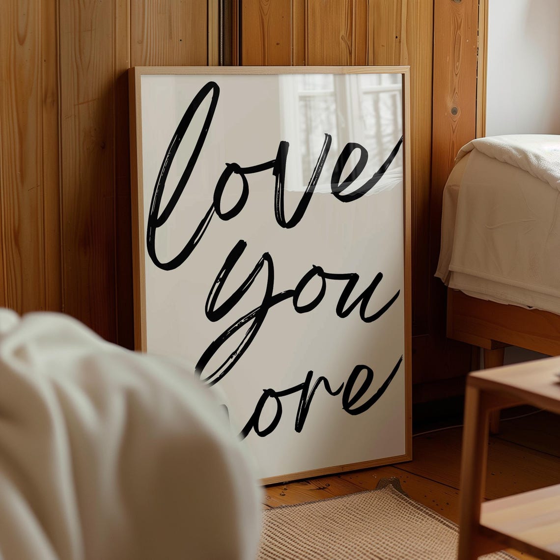 Love You More - Romantic Quote - Image 2