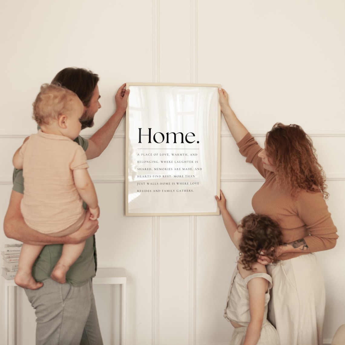 Home Definition Quote, Typography Art Print - Image 2