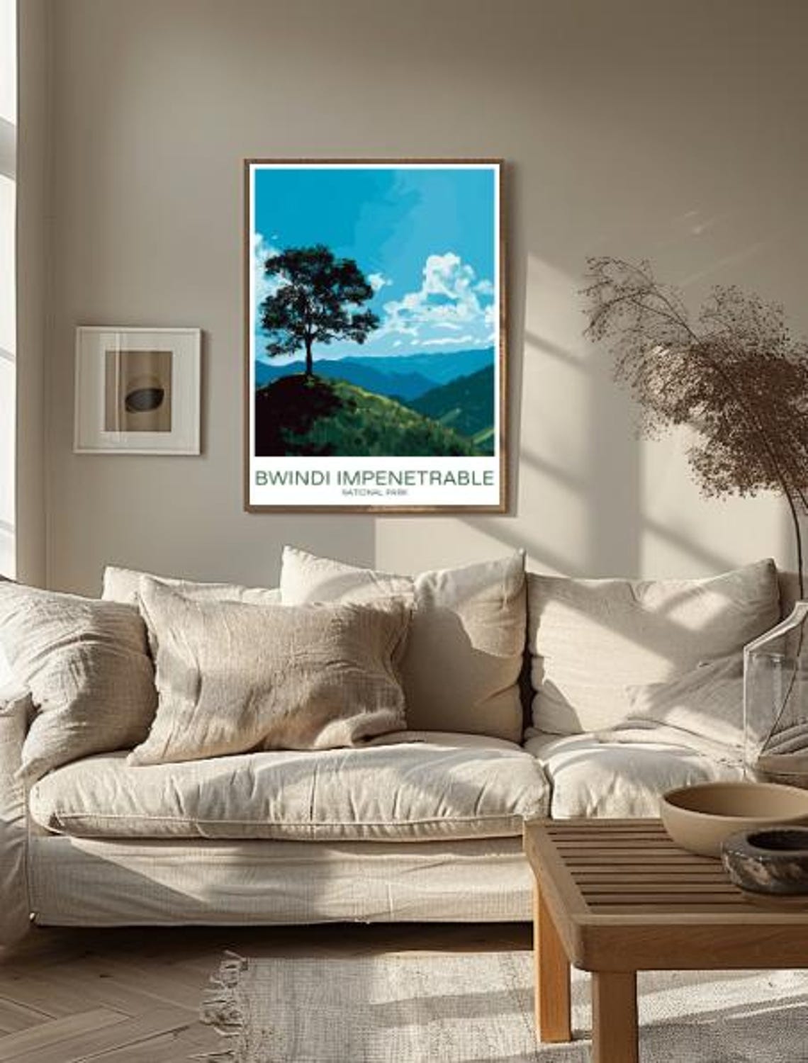Bwindi Impenetrable National Park Forest Mountain Scene Poster - Image 2