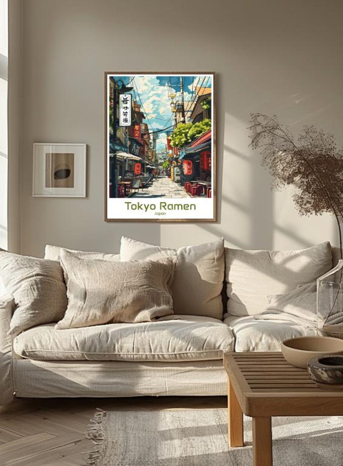 Tokyo Japan Travel Posterramen Shop Street Scene Wall Art Japanese Food Culture Print Tokyo City Decor Asia Travel Art - Image 3