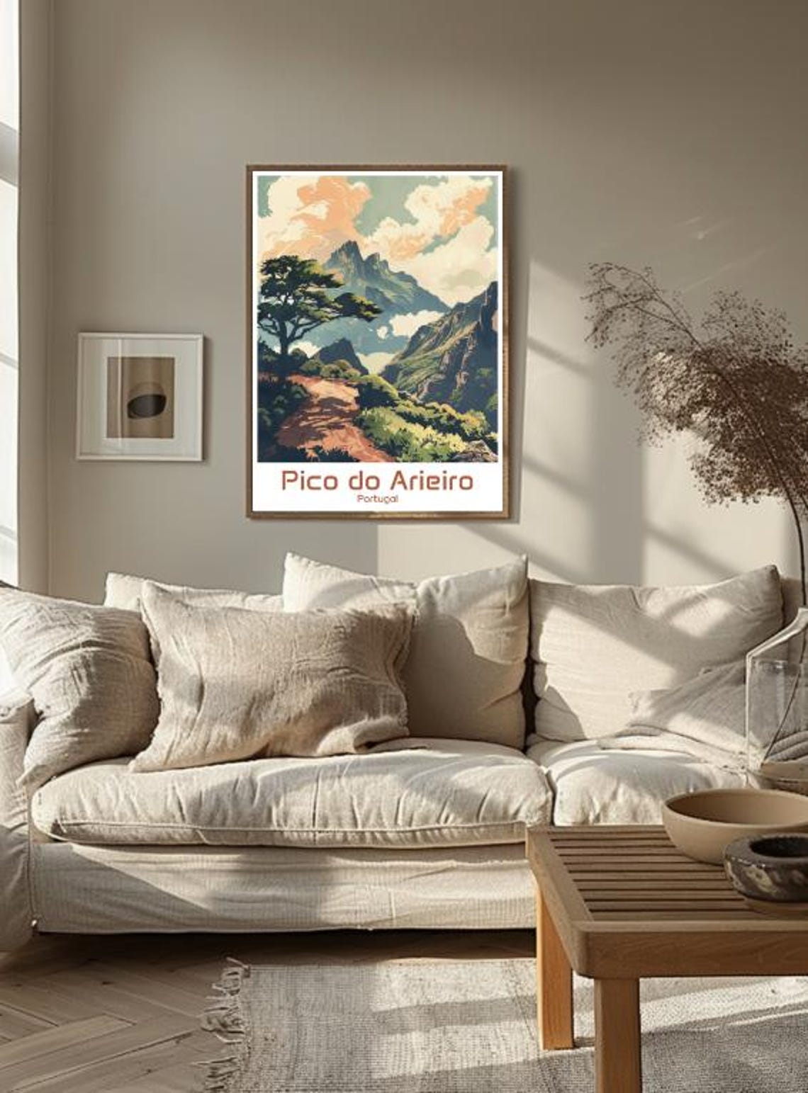 Pico Do Arieiro Portugal Mountain Trail Peak Landscape Poster - Image 3
