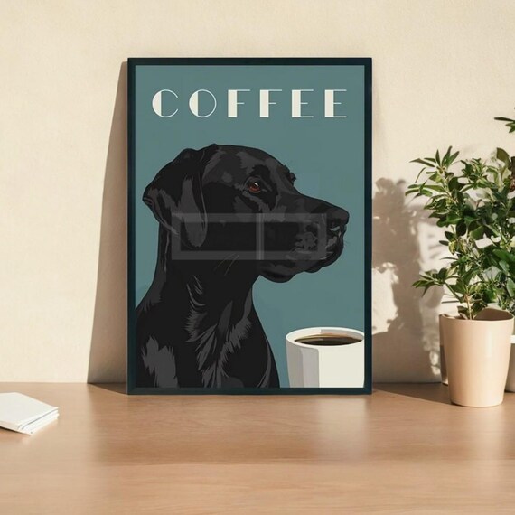 Animal Printed Painting, Cafe Decor Art Print