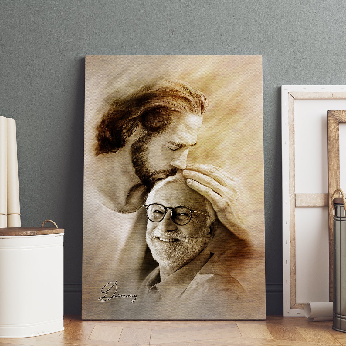 Files Personalized Your Father Safe In The Arms Of God Mother Safe In Jesuss Arms Jesus And Loss Of Father Loss Of Mother - Image 2