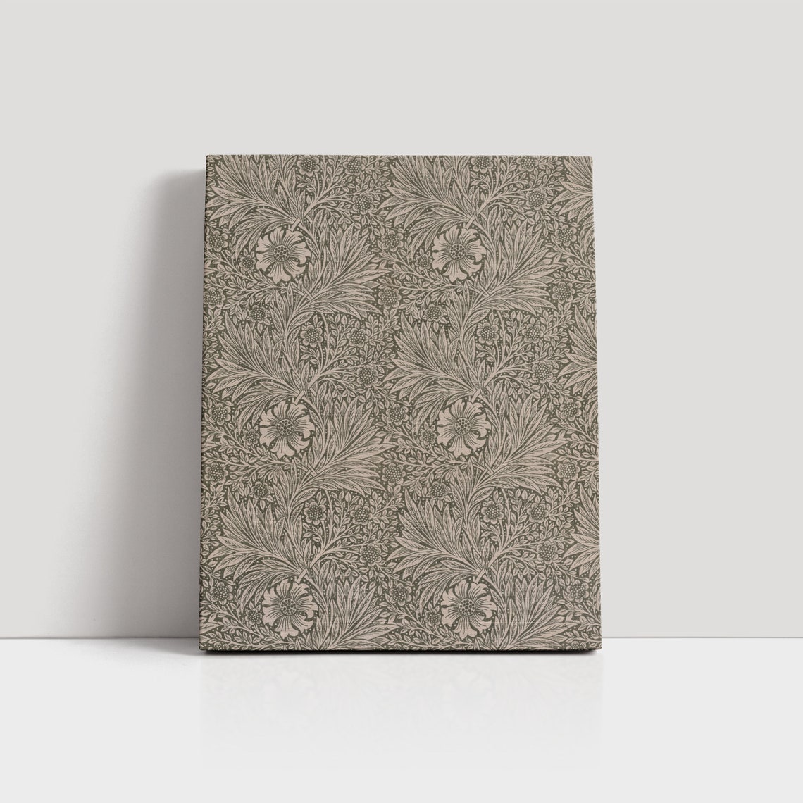 William Morris Marigold Botanical Floral Pattern Vintage Wall Art - Image 6