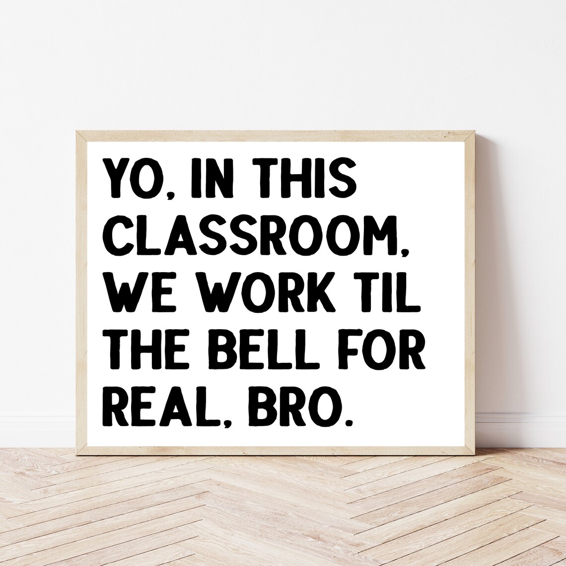 Classroom Rules Expectation Poster for Teachers