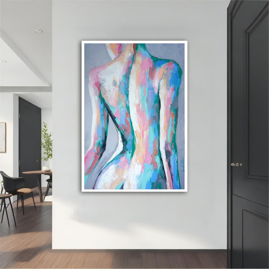 Sexy Woman Body Art Nude Girl Wall Art Sexy Young Woman Art Sensual Girl Erotic Home Decor - Image 5